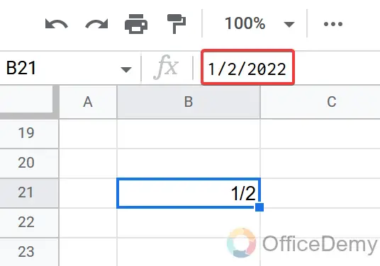 How To Put Fractions In Google Sheets 2