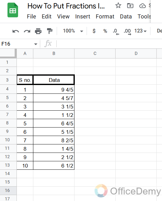 How To Put Fractions In Google Sheets 19