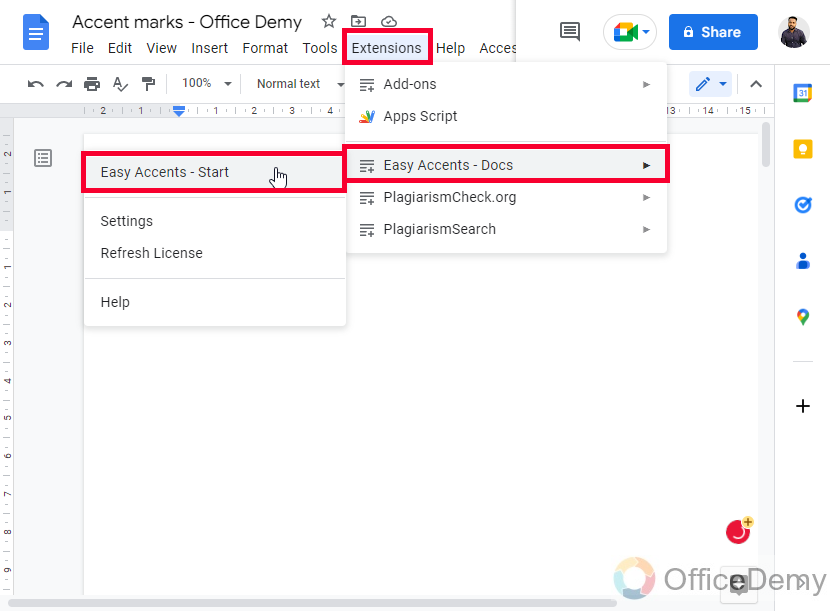 How to Add Accent Marks on Google Docs 25