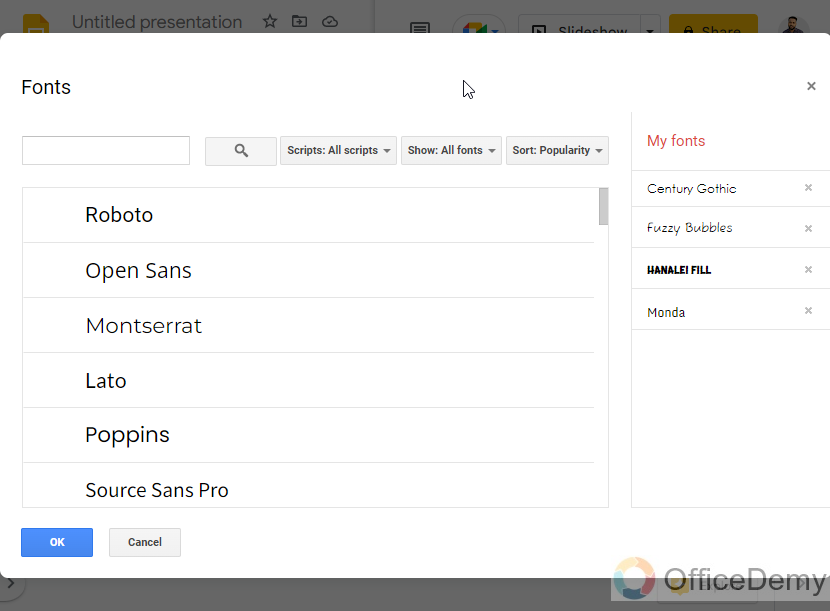 How to Add Fonts to Google Slides 6