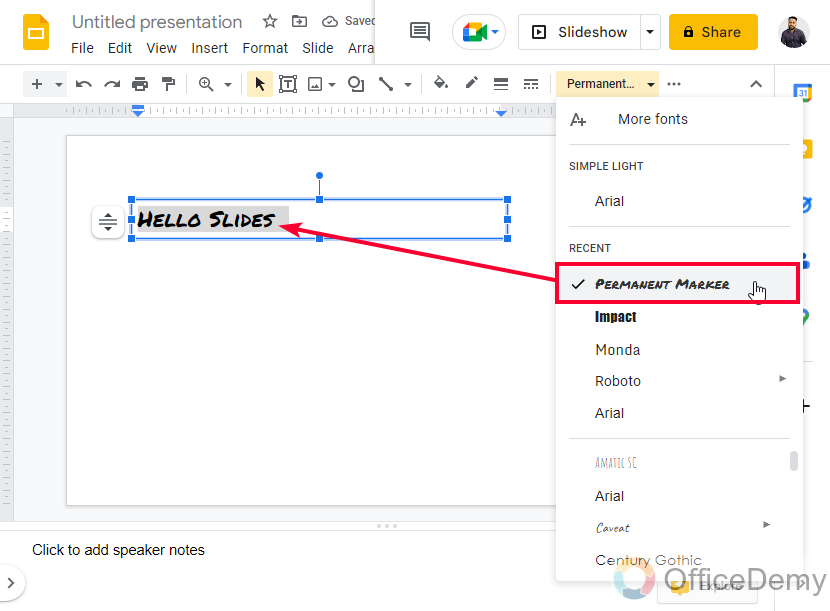 How to Add Fonts to Google Slides 9