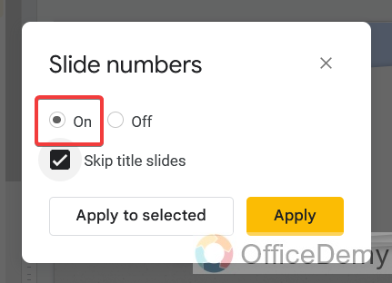 How to Add Page Numbers in Google Slides 7