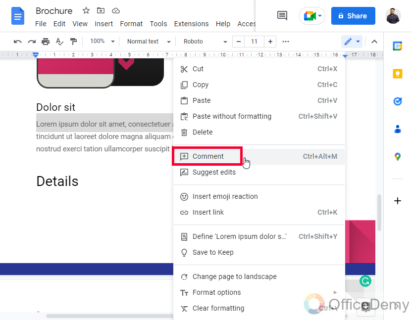 How to Annotate on Google Docs 19