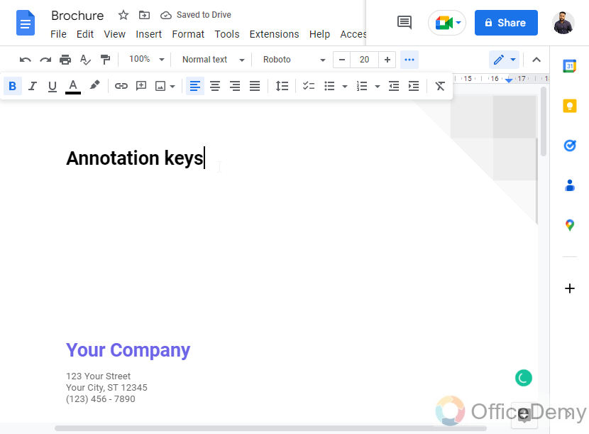 How to Annotate on Google Docs 5