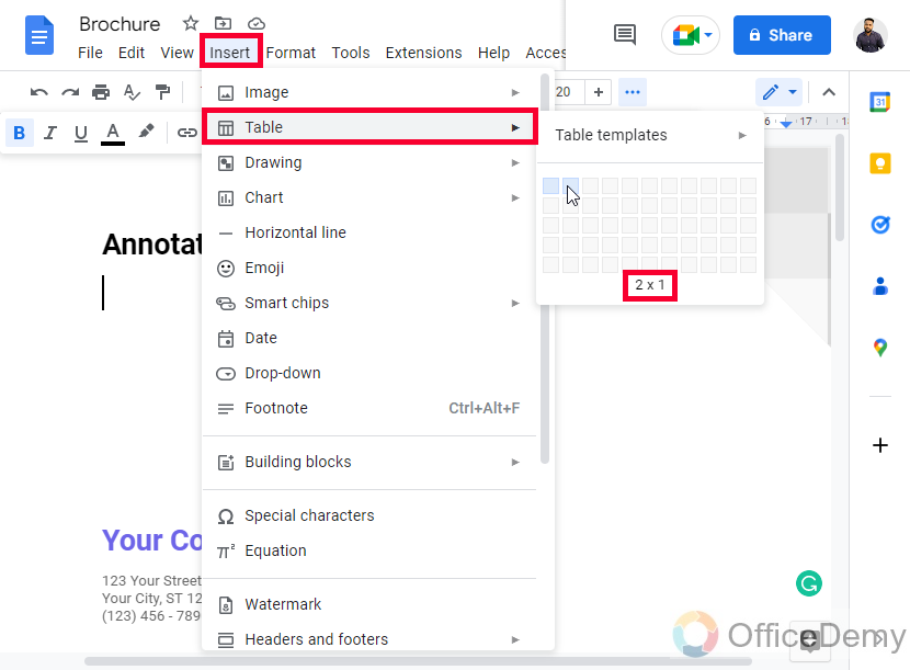 How to Annotate on Google Docs 6