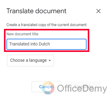 How to Change Language in Google Docs 19