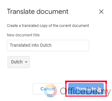 How to Change Language in Google Docs 21