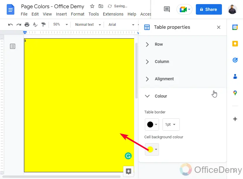 How to Change Page Color in Google Docs 13
