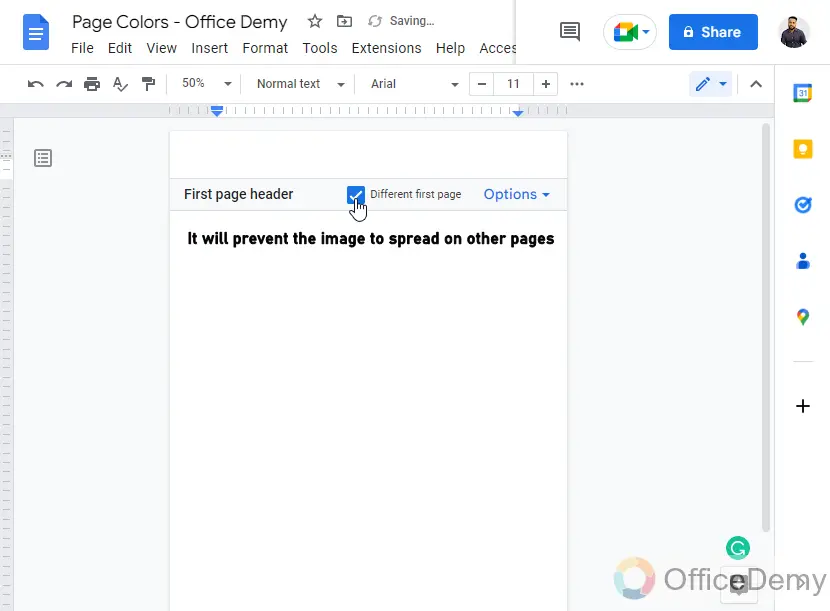 How to Change Page Color in Google Docs 19