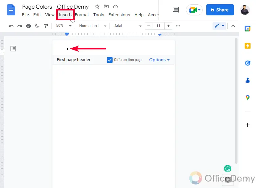 How to Change Page Color in Google Docs 20