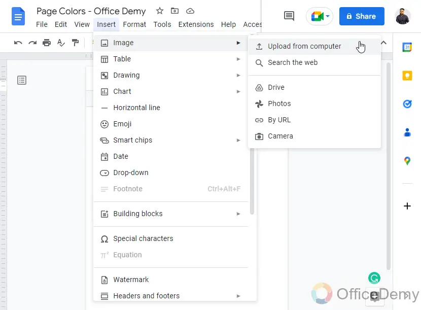 How to Change Page Color in Google Docs 21