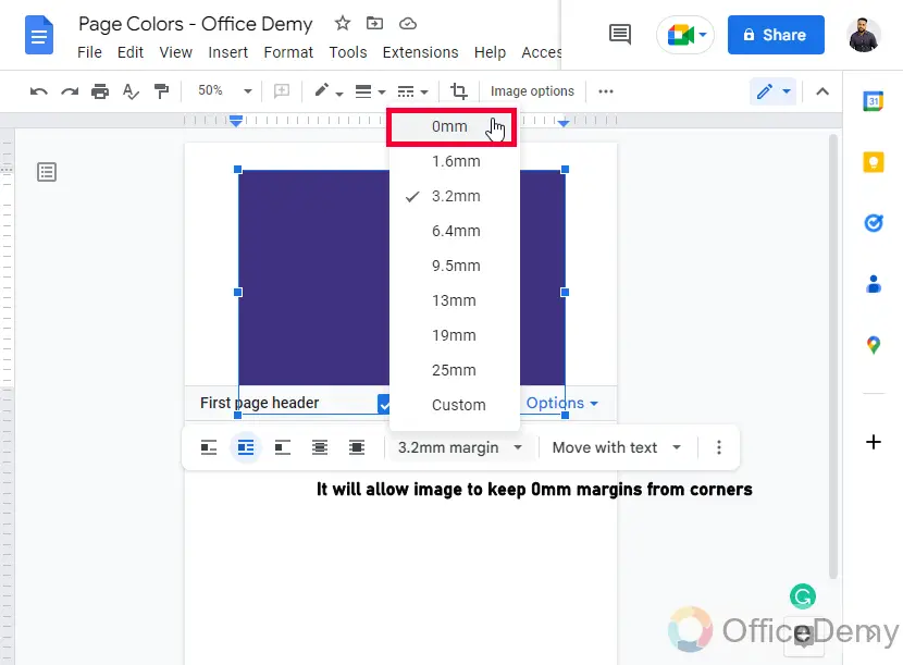How to Change Page Color in Google Docs 25
