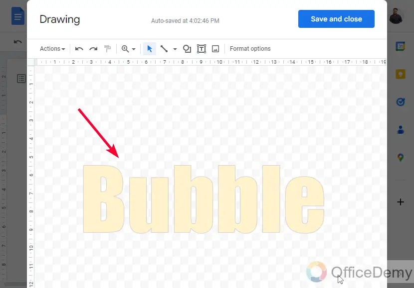 How to Make Bubble Letters in Google Docs 10