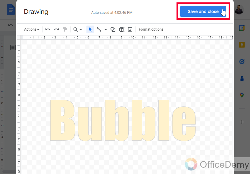 How to Make Bubble Letters in Google Docs 11