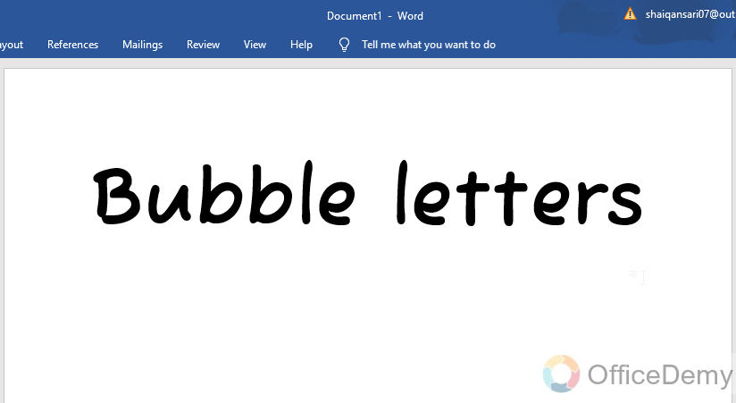 How to Make Bubble Letters in Google Docs 35