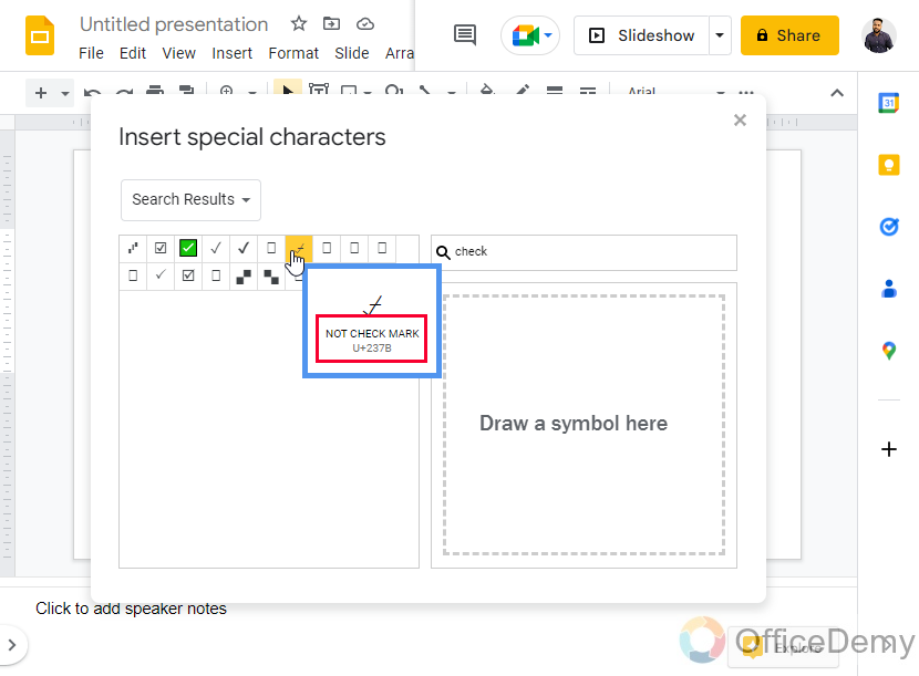 How to Make Checkboxes in Google Slides 17