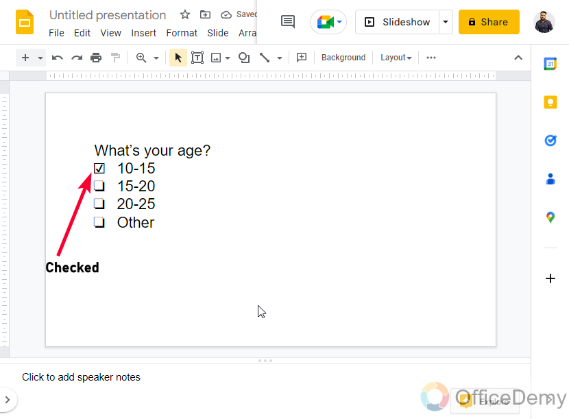 How to Make Checkboxes in Google Slides 20