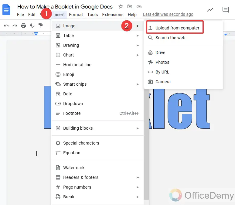 How to Make a Booklet in Google Docs 11
