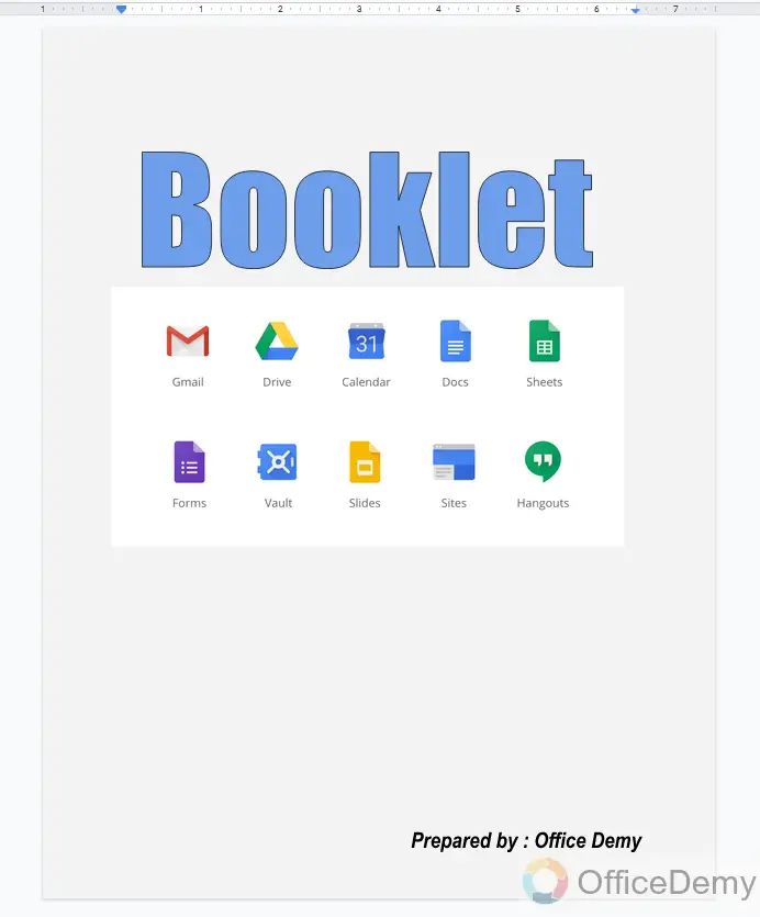 How to Make a Booklet in Google Docs 16