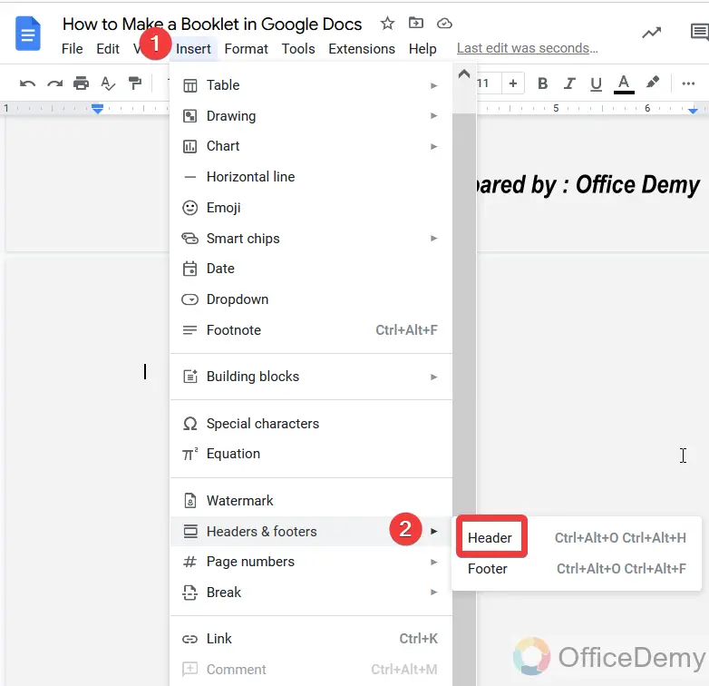 How to Make a Booklet in Google Docs 17