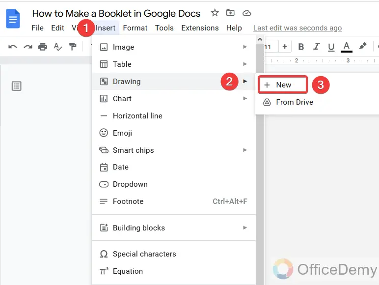 How to Make a Booklet in Google Docs 7