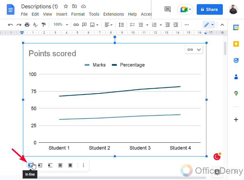 How to Make a Chart on Google Docs 10