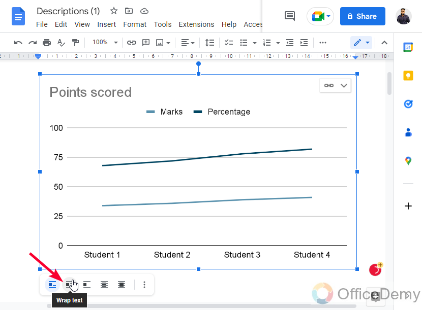 How to Make a Chart on Google Docs 11