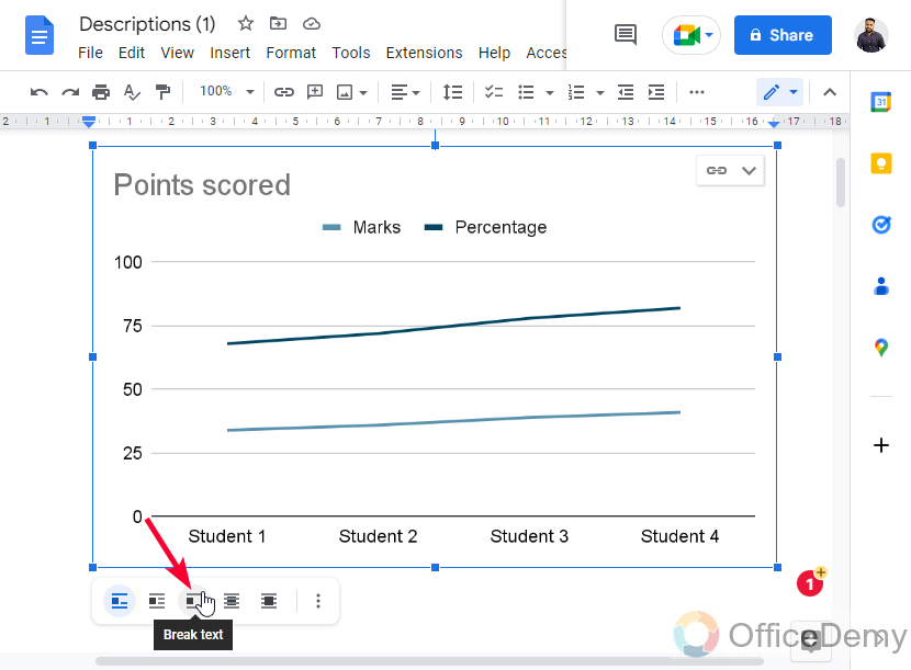 How to Make a Chart on Google Docs 12