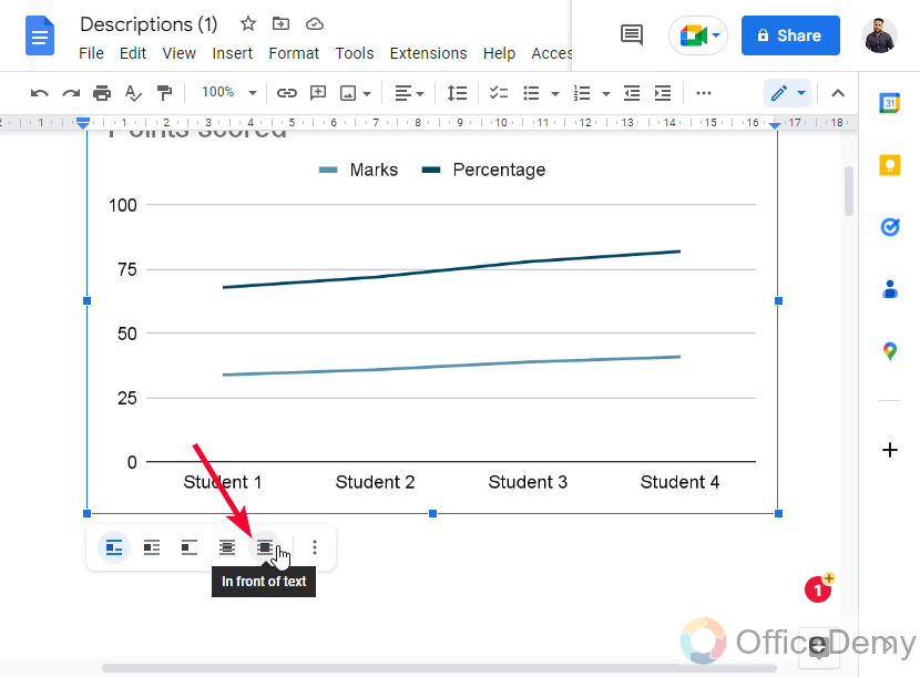 How to Make a Chart on Google Docs 14