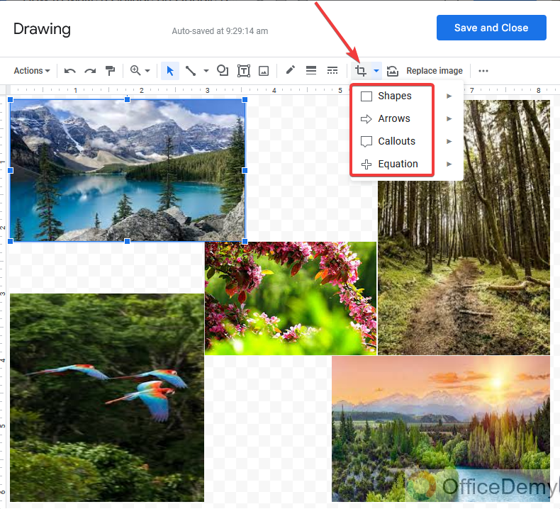 How to Make a Collage on Google Docs 11