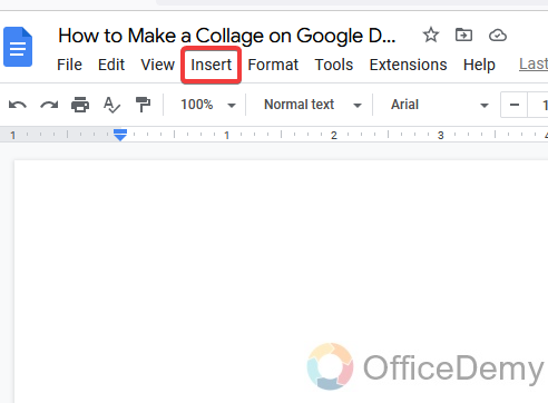 How to Make a Collage on Google Docs 2