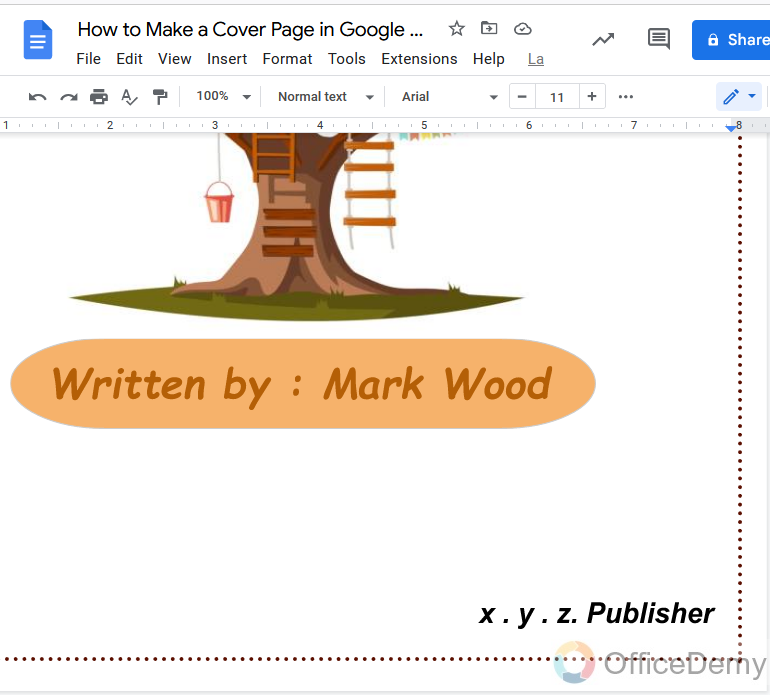 How to Make a Cover Page in Google Docs 20