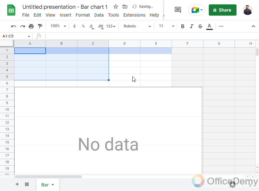 How to Make a Graph in Google Slides 6