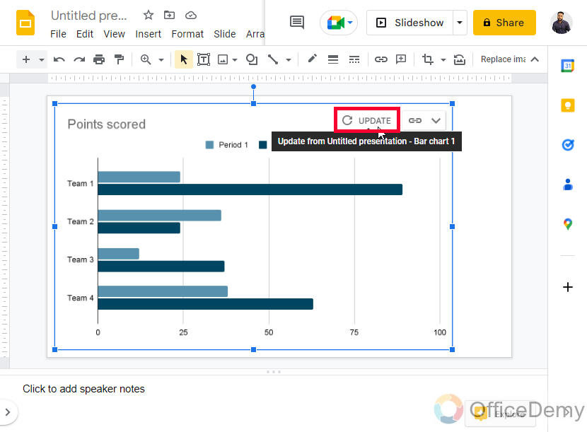 How to Make a Graph in Google Slides 9