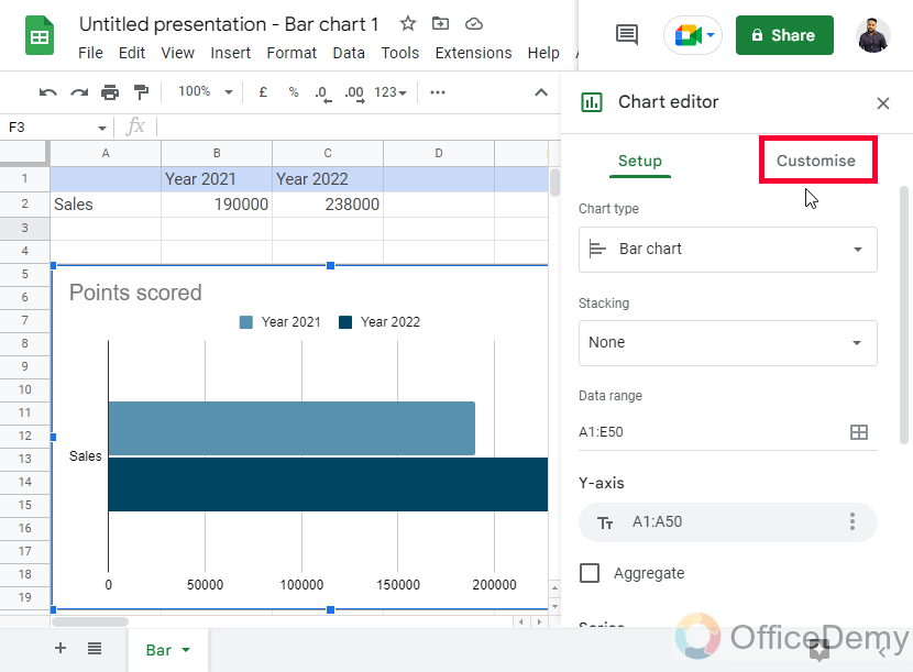 How to Make a Graph in Google Slides 13