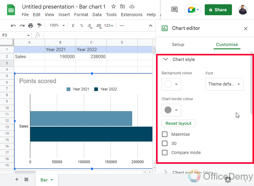 How to Make a Graph in Google Slides 15