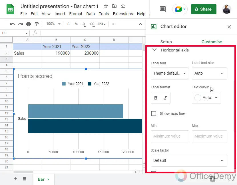 How to Make a Graph in Google Slides 19