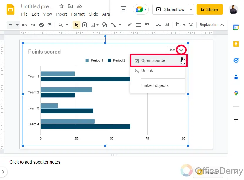 How to Make a Graph in Google Slides 4