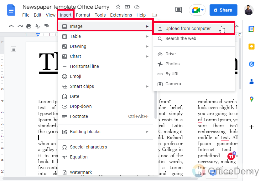 How to Make a Newspaper on Google Docs 22