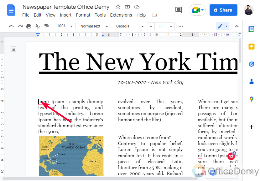 How to Make a Newspaper on Google Docs 30