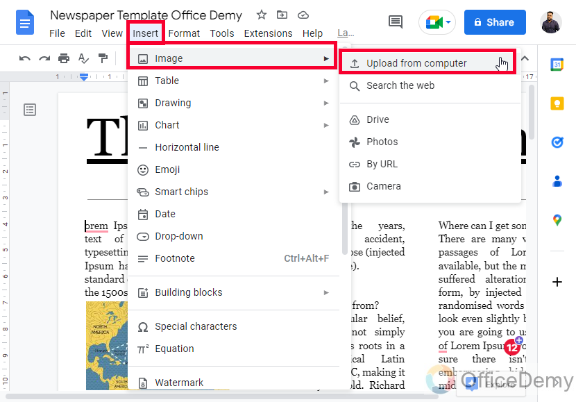 How to Make a Newspaper on Google Docs 31