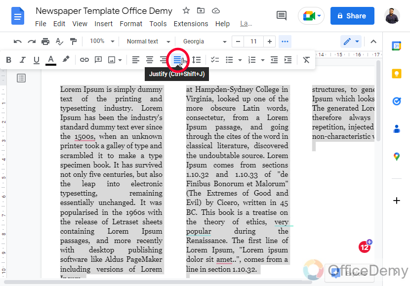 How to Make a Newspaper on Google Docs 7