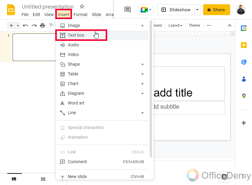 How to Put Image Behind Text in Google Slides 5