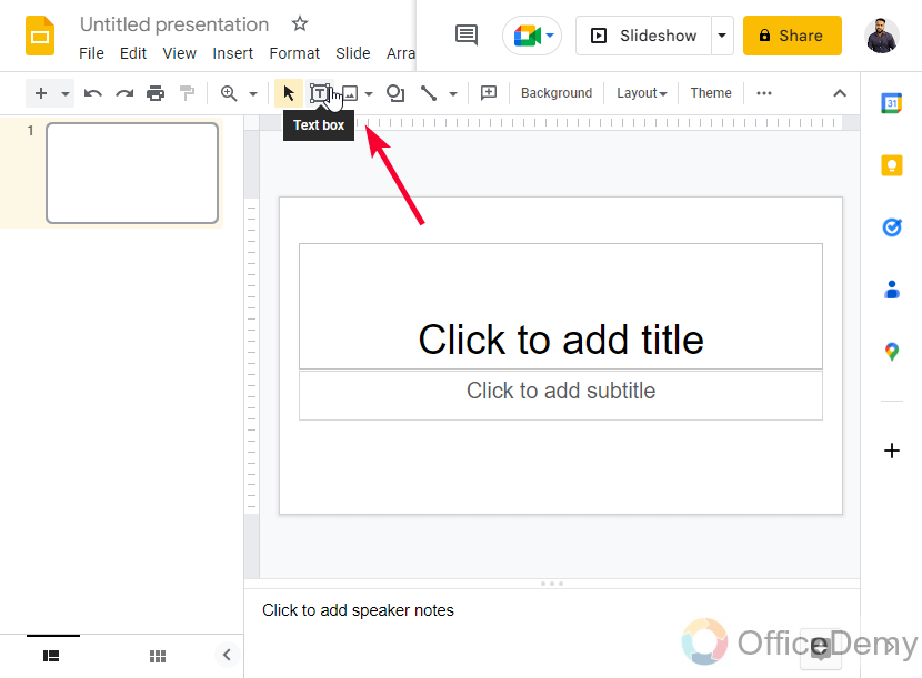 How to Put Image Behind Text in Google Slides 6