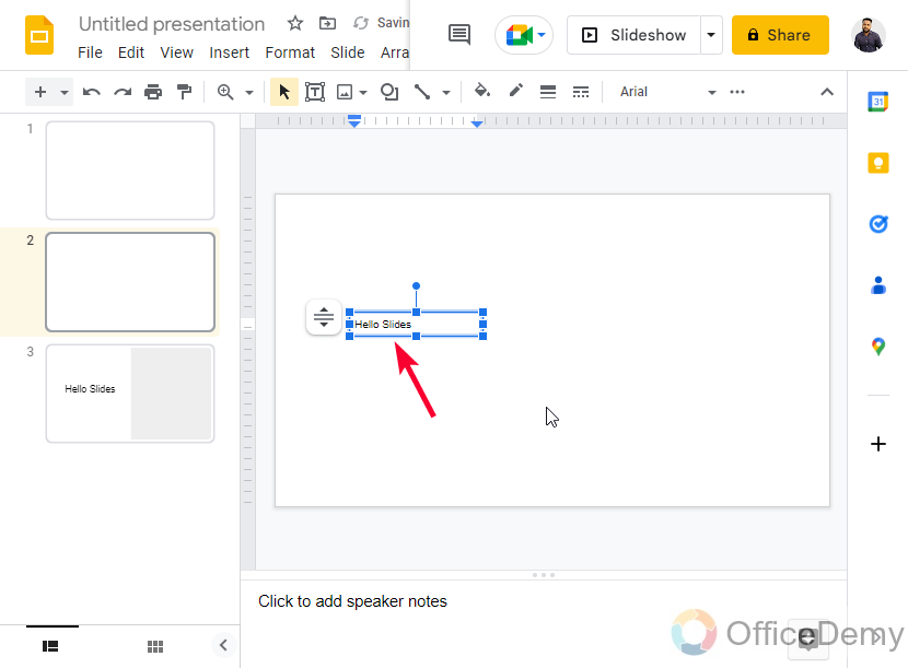 How to Put Image Behind Text in Google Slides 8