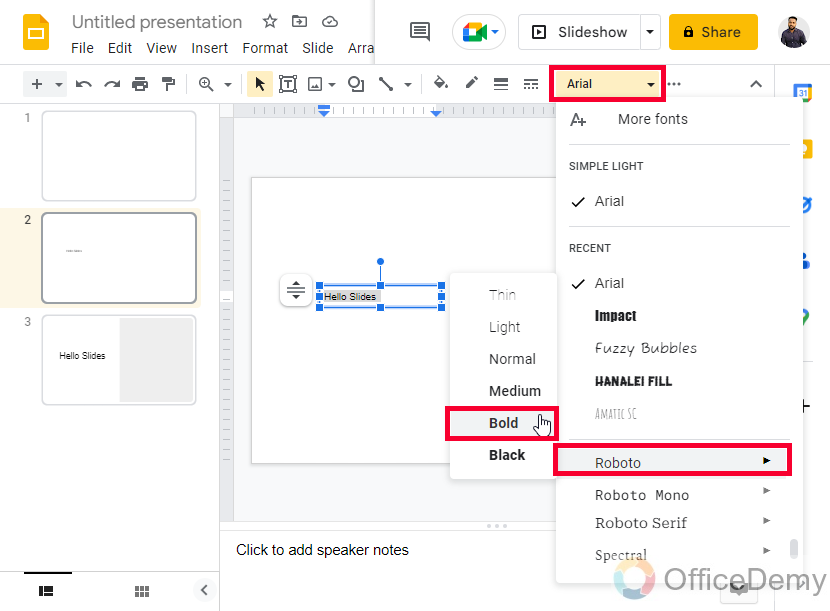 How to Put Image Behind Text in Google Slides 11