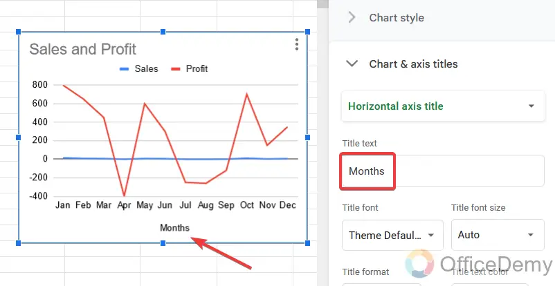 How to add axis labels in google sheets 11