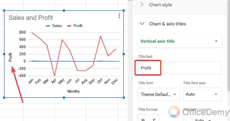 How to add axis labels in google sheets 15
