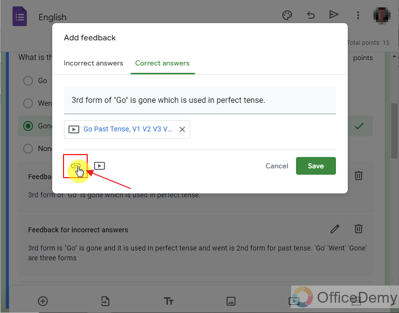 How to make quiz in Google Forms 12