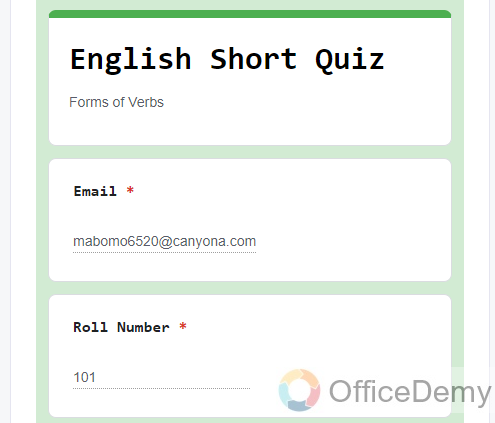 How to make quiz in Google Forms 19